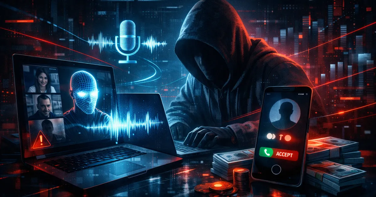 AI voice and virtual meeting fraud jumped 1210% in a year, Pindrop says