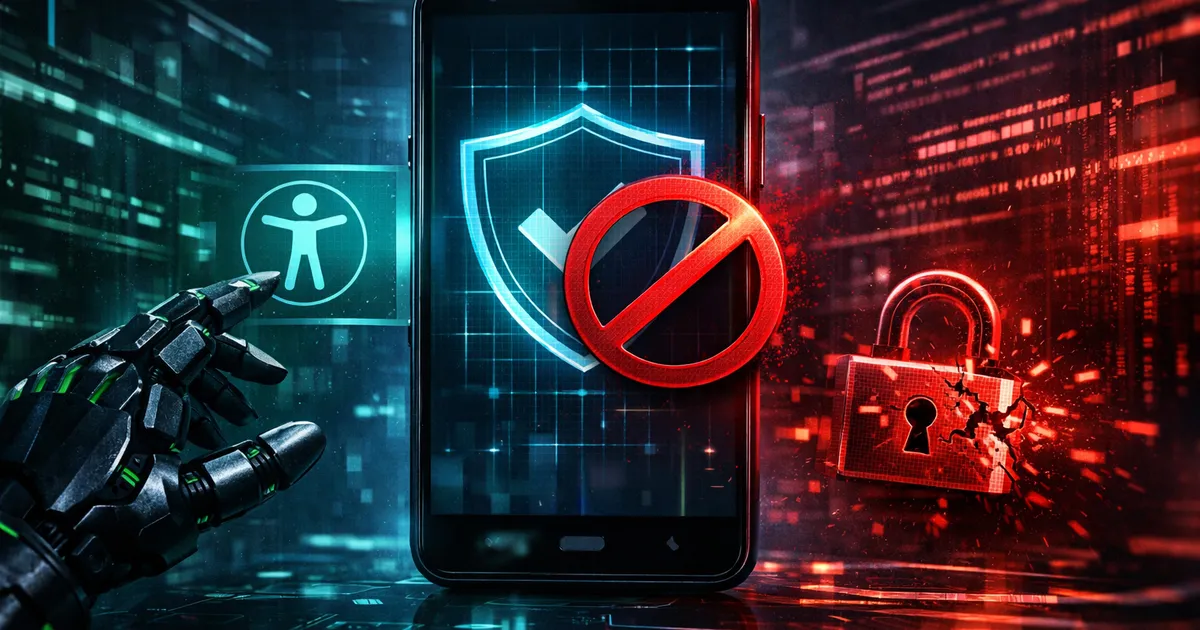 Android 17 tests a block on accessibility API abuse by non-assistive apps