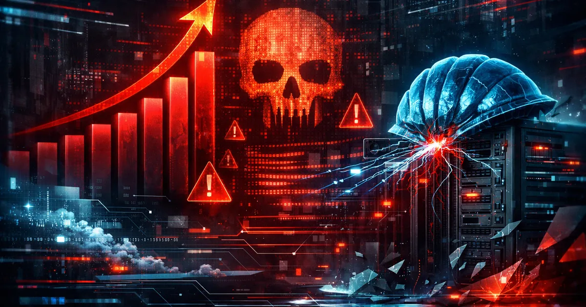 Critical CVEs jumped 120% in December as React2Shell led exploit activity