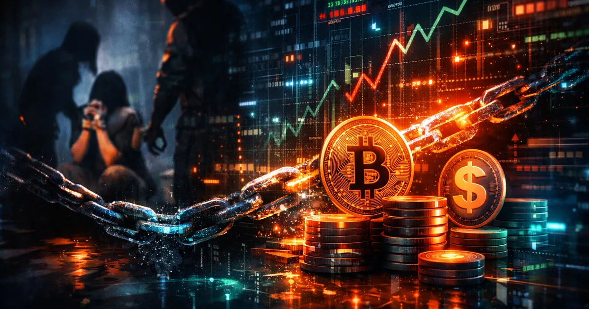 Crypto payments linked to human trafficking jump 85%, Chainalysis warns