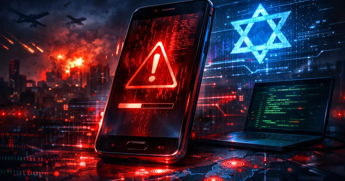 Israel: RedAlert spyware campaign exploits wartime panic with trojanized app