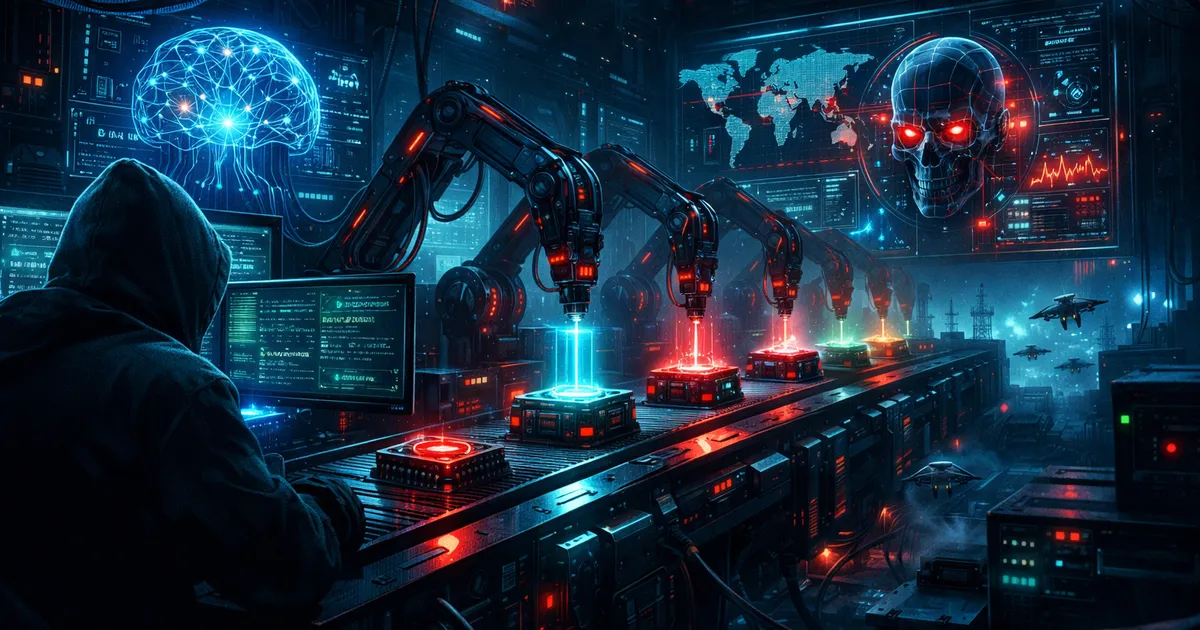 Nation-State actor embraces AI malware assembly line