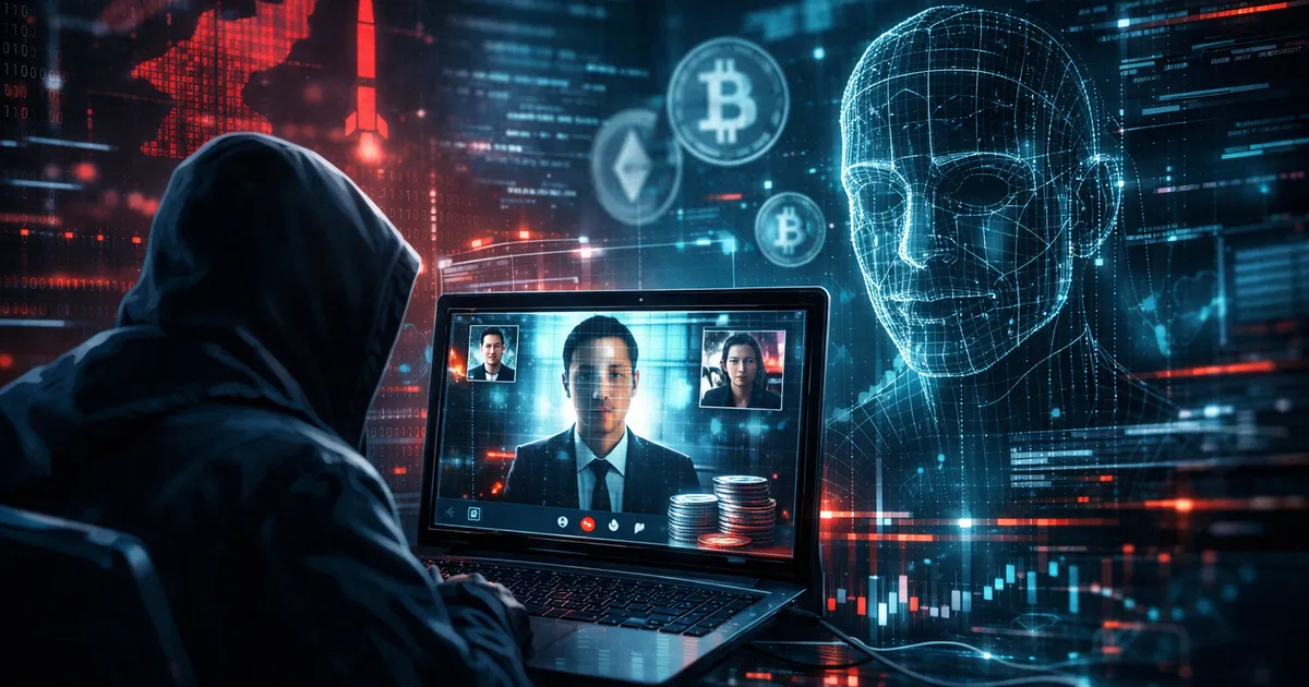 North Korean hackers use deepfake video calls to target crypto firms