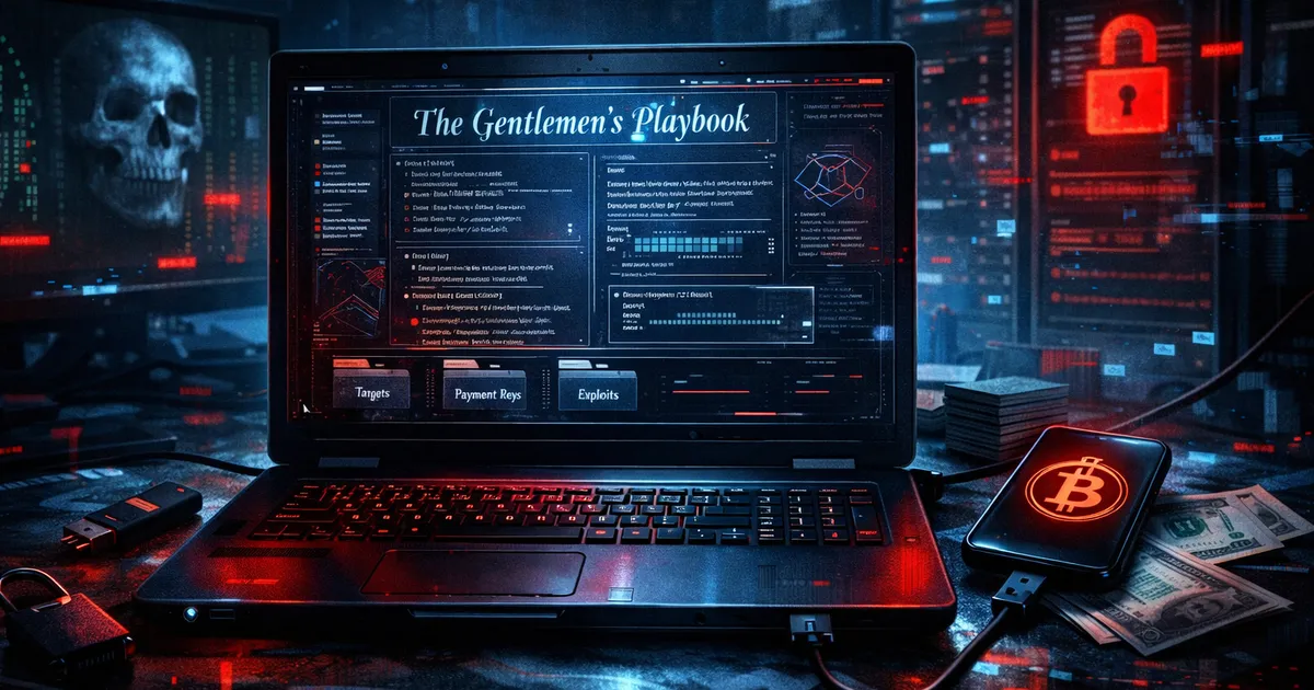 Ransomware affiliate leak exposes The Gentlemen’s playbook