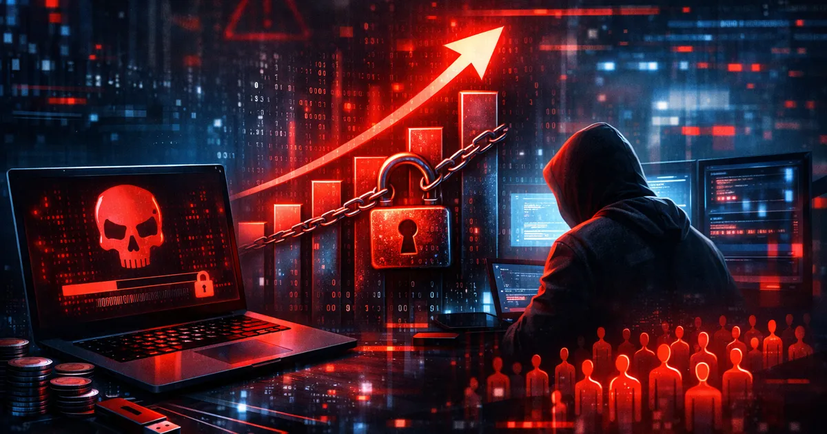 Ransomware victim numbers rise despite fewer active extortion groups