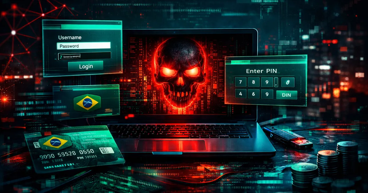 Rust-based VENON malware targets 33 Brazilian banks with credential-stealing overlays