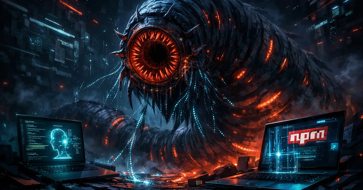 Shai-Hulud-like worm targets developers through npm and AI tools