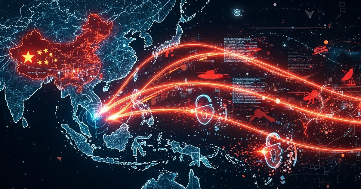 Three China-linked clusters target Southeast Asian government in 2025 cyber campaign