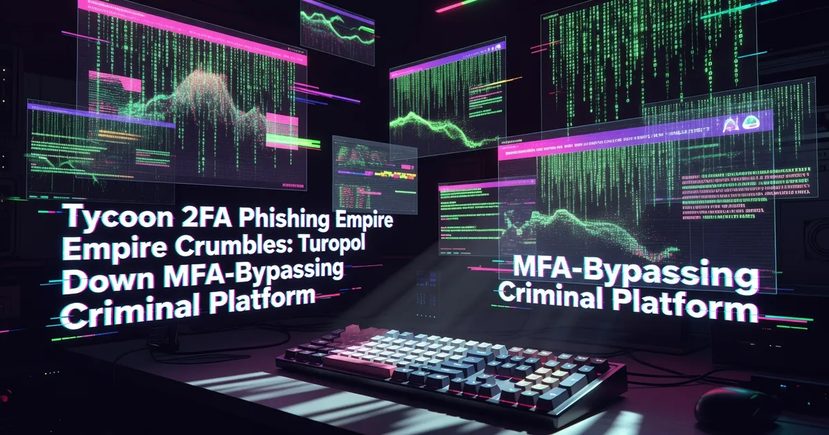 Tycoon 2FA phishing empire crumbles: Europol takes down MFA-Bypassing criminal platform