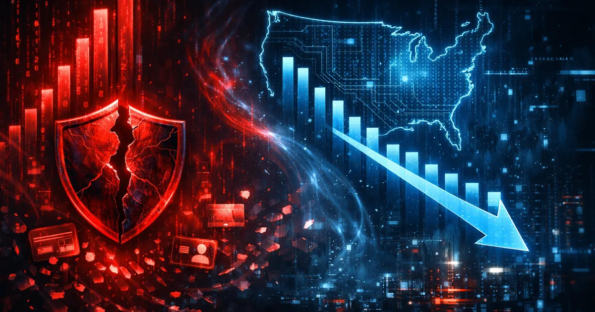 Us data breaches hit record high but victim numbers decline