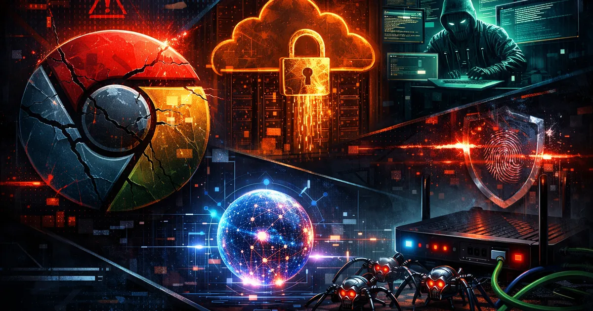 Weekly recap: Chrome 0-days, router botnets, AWS breach, rogue AI agents and more